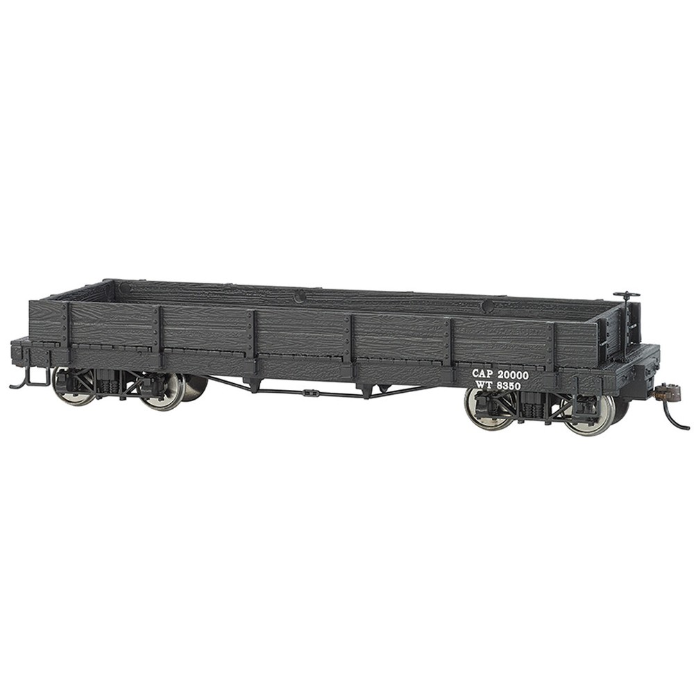 Bachmann 27298 Gondola - Black - Data Only On30 Scale