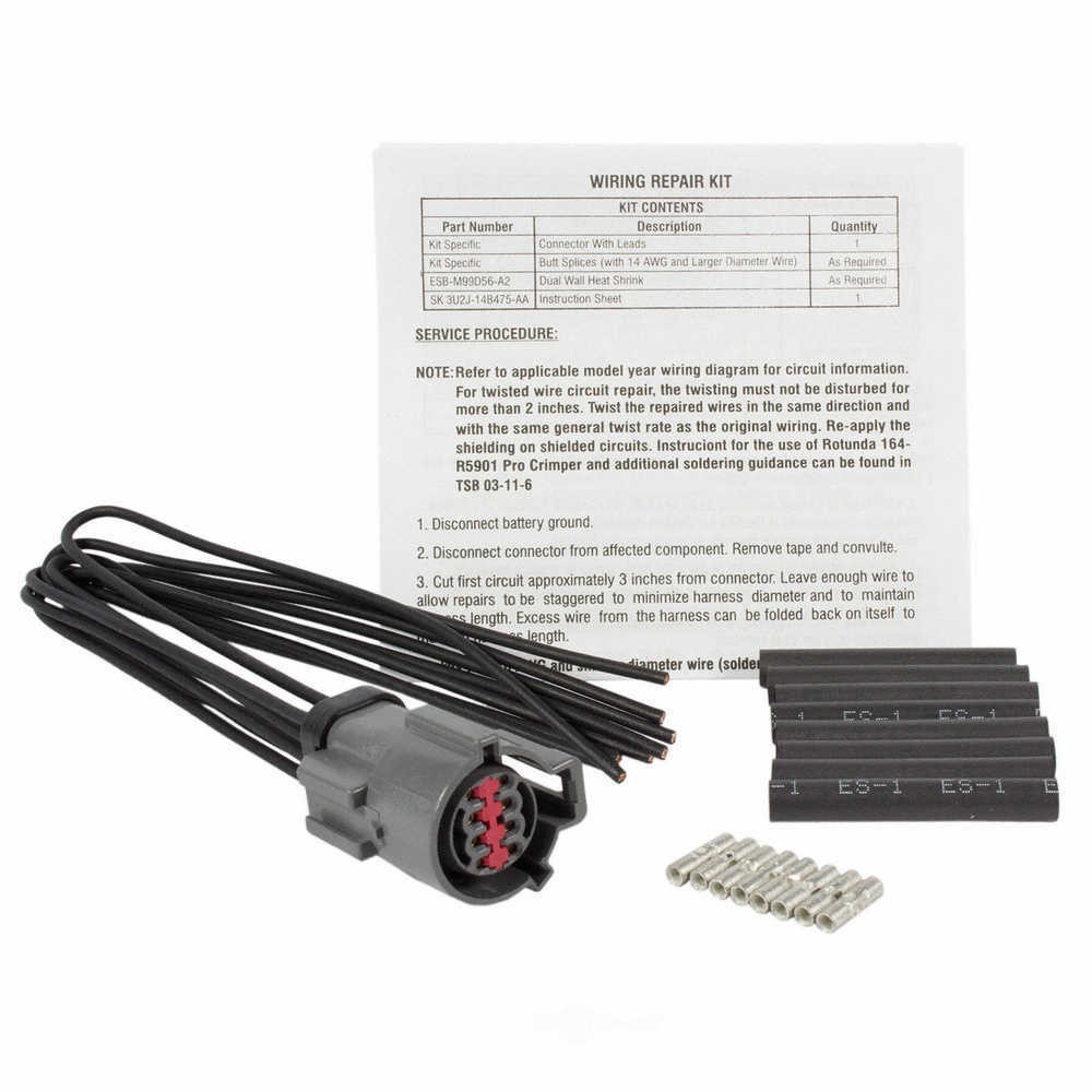 Keyless Entry Module Connector Motorcraft WPT-737