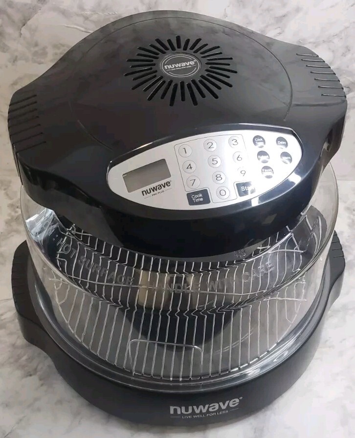 Nuwave Pro Plus Oven Model #20631W Black.