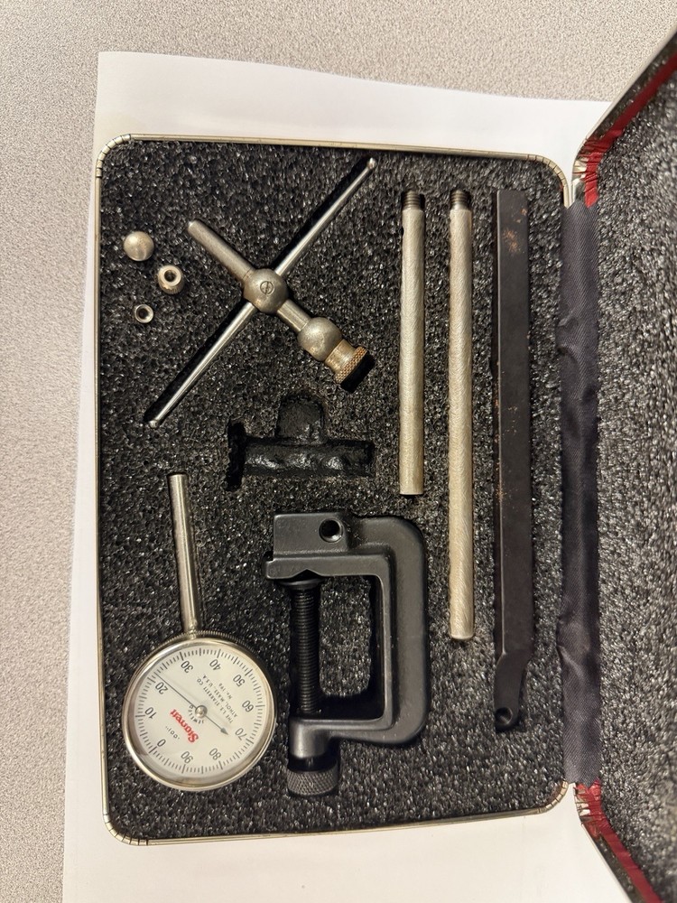 Starrett 196A1Z Universal Back Plunger Dial Indicator