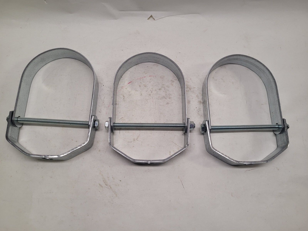 Warwick Adjustable Clevis Hanger 4" Pipe Hot Dip Galvanized (Lot 3)
