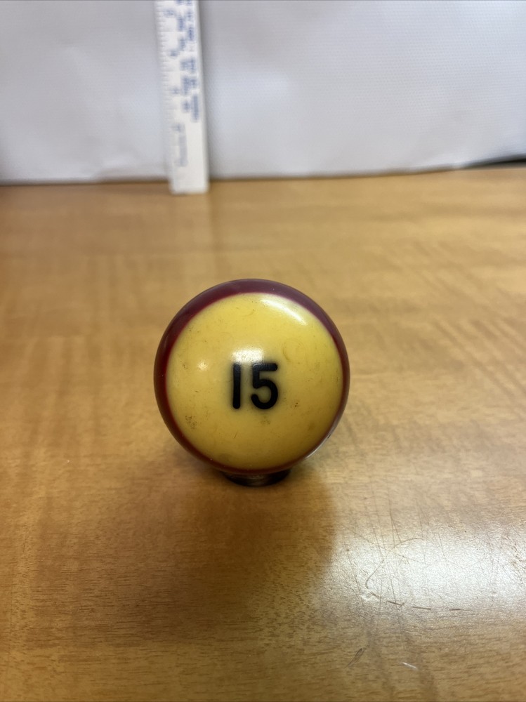 VTG Replacement Billiard Pool Table  Ball 2 1/4" Diameter #15 Striped Red