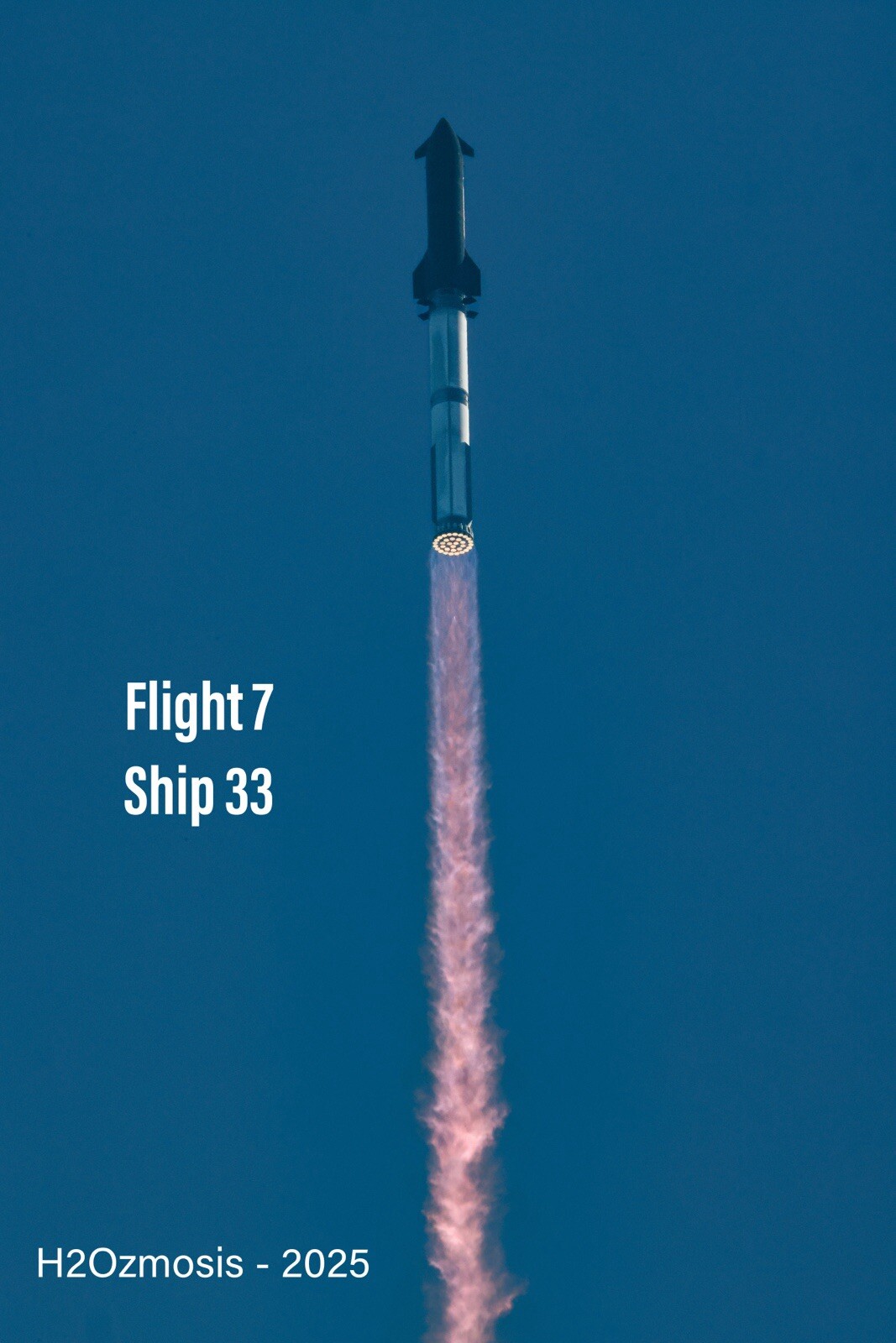 SpaceX Starship Flight 7 S33 Ragged Islands Recovered Epic Tile Relic & Extras