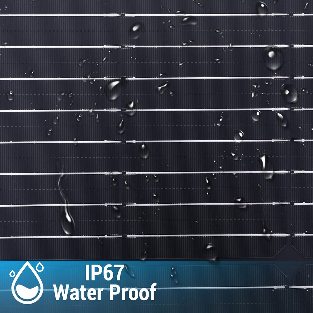 100W Solar Panel Kit Monocrystalline Solar Panel With 30A Controller