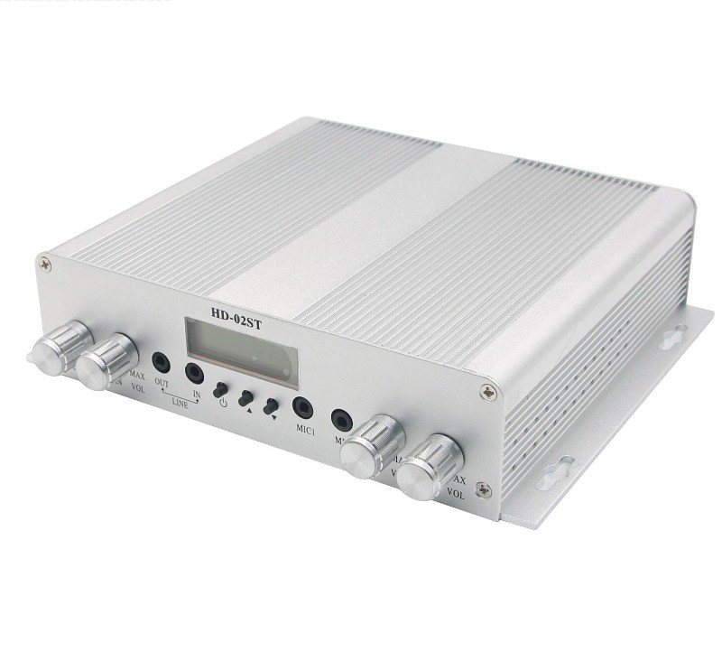 HD-02ST 25W Professional FM Transmitter Stereo PLL Broadcast Radio Station