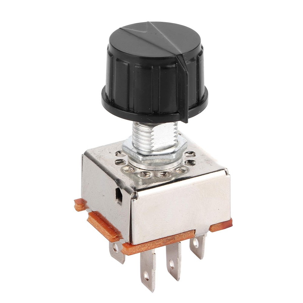 Universal Blower Motor Switch - 3 Speed AC Air Conditioning Volume Control wi...
