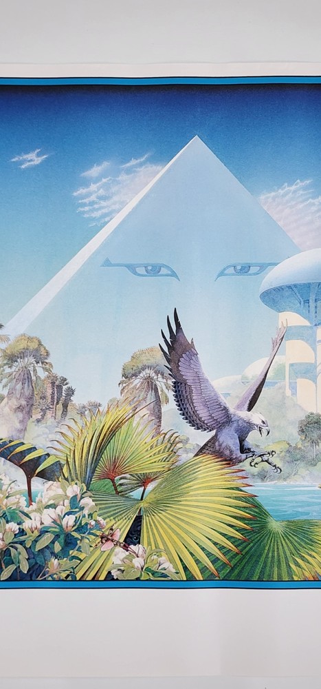 ASIA XXV Roger Dean Promo Art Poster 18” X 24” RARE