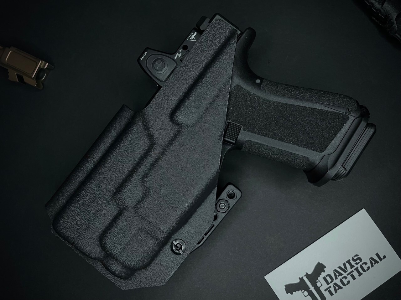 Davis Tactical IWB Light Bearing Kydex Holster For Glock 19//19X/23/32/45 TLR-7