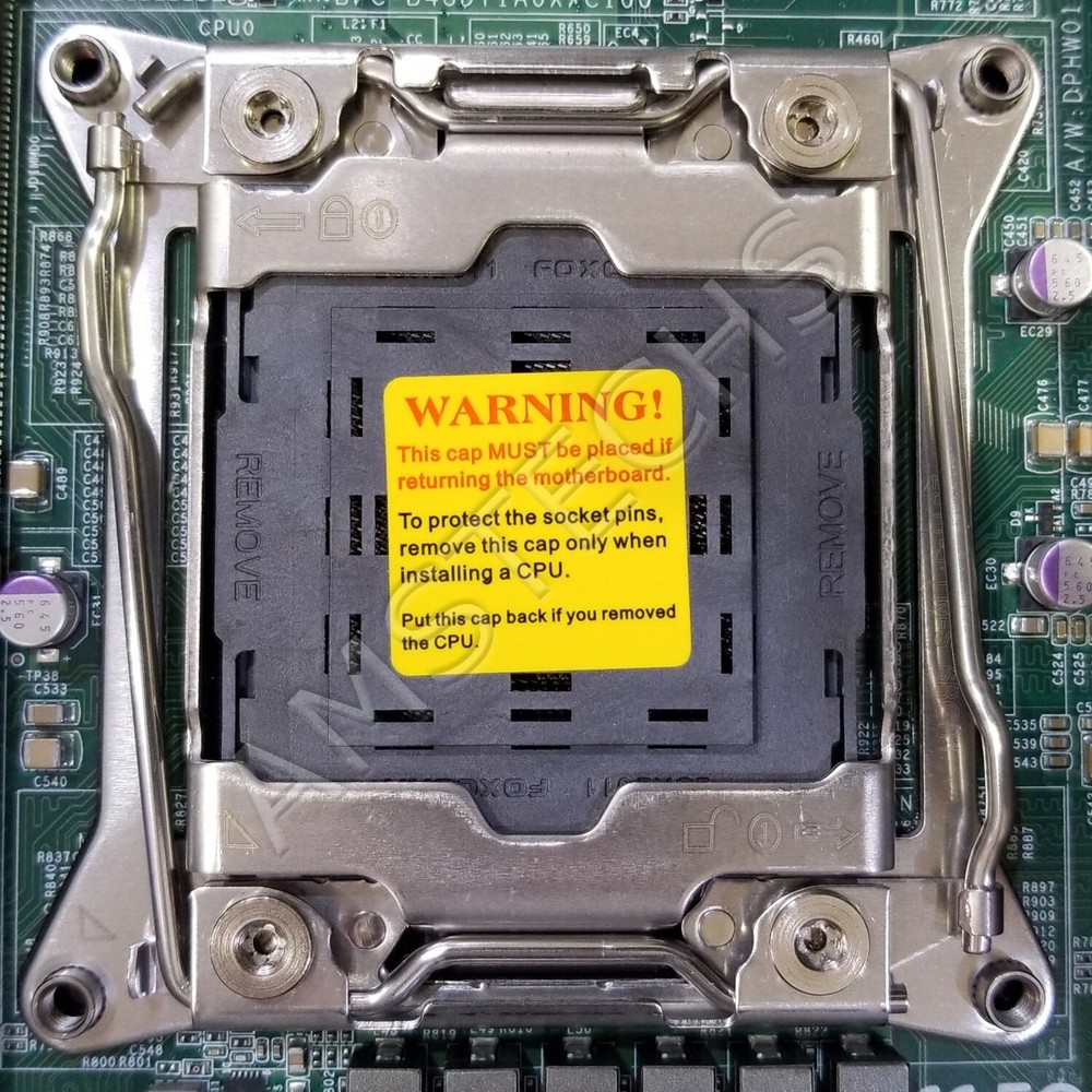 Lot of 2 pcs Foxconn Intel LGA2011 CPU Socket Protective Covers