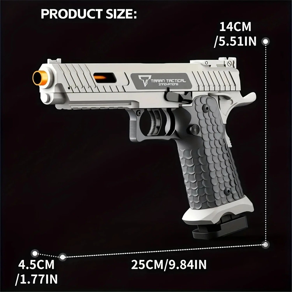 Combat Master Soft Bullet Toy | Shell Ejecting Pistol for Kids Gift