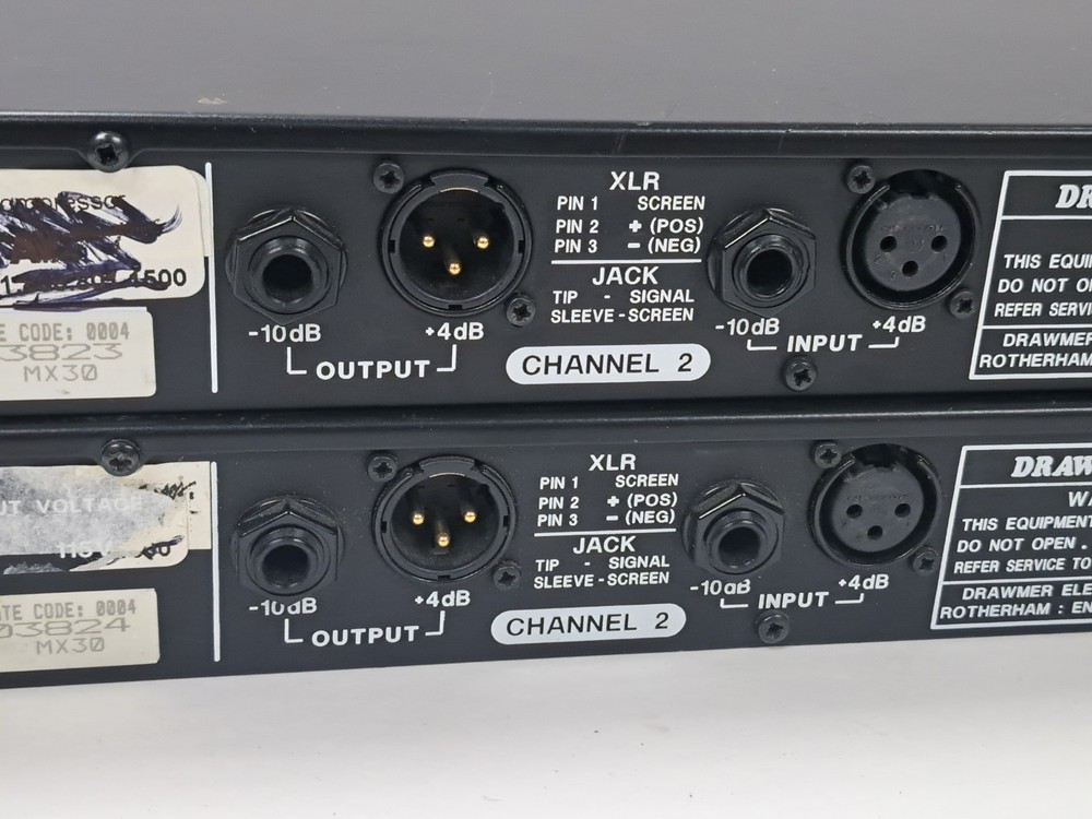 Drawmer MX30 Dual-Gated Compressor/Limiter