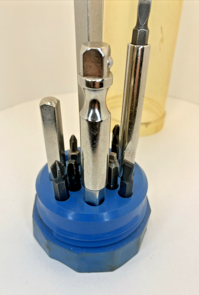 Vtg Creative Tools Easydriver Ratchet Ball Screwdriver Tool System Kit Works