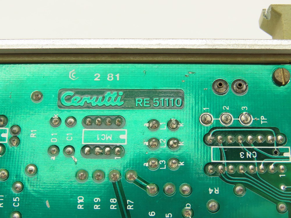 Cerutti 28051 51110 Chassis Mount Time Base Reference Speed Module