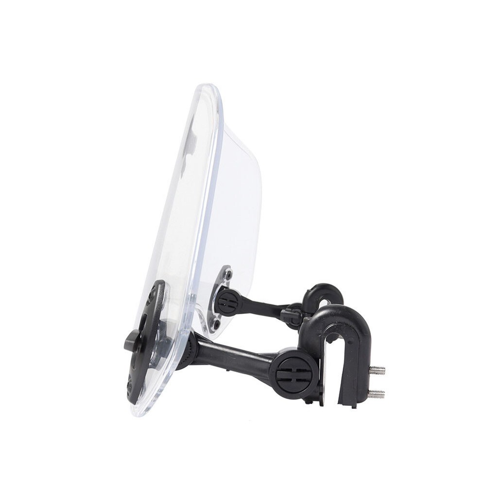Motorcycle Adjustable Clip-on Windscreen Extender Windshield Extension Universal