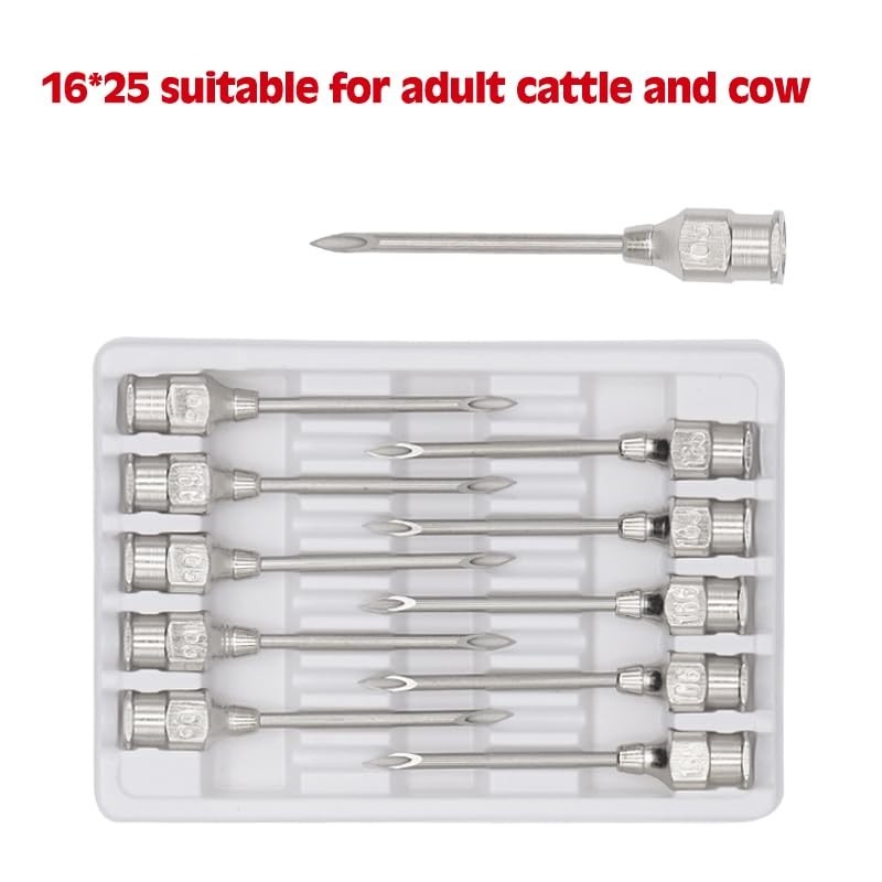 New Practical Various models Veterinary Needles Cattle Needle For Animals 10Pcs