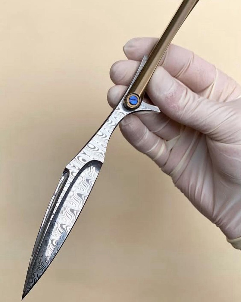 #1 Damasteel Razonet by Fiore Knives
