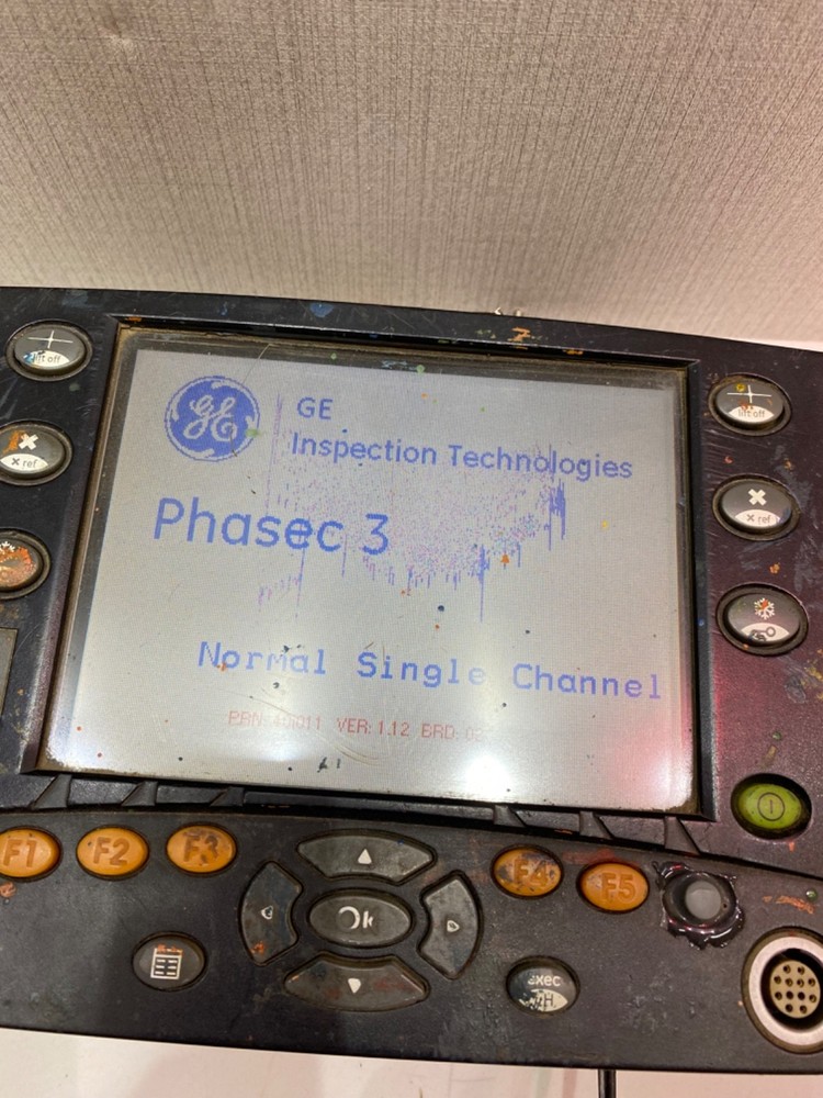 GE PHASEC 3 EDDY CURRENT FLAW DETECTOR MODEL NUMBER: 40I011