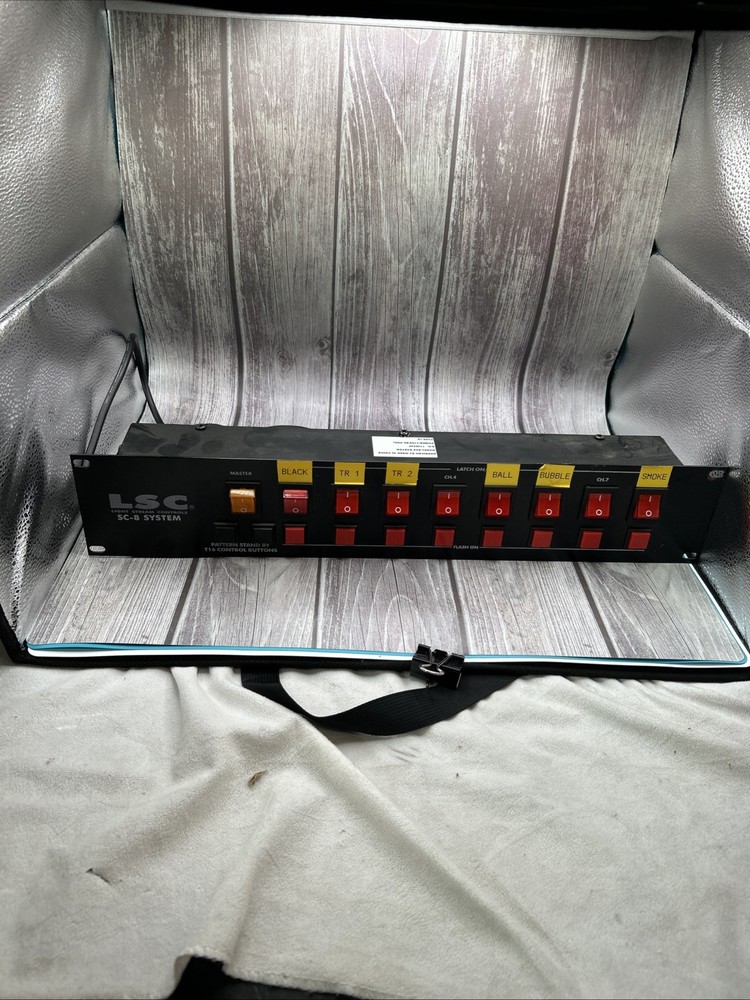 LSC Light Stream Controls SC-8 System Used Switch Panel Tested Working