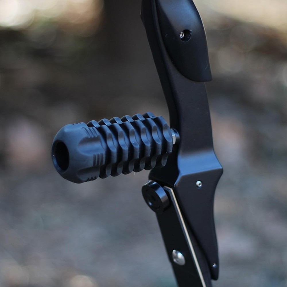 2 pcs Archery Compound Bow Stabilizer， Bow Riser Extension Dampener Arrows Sta