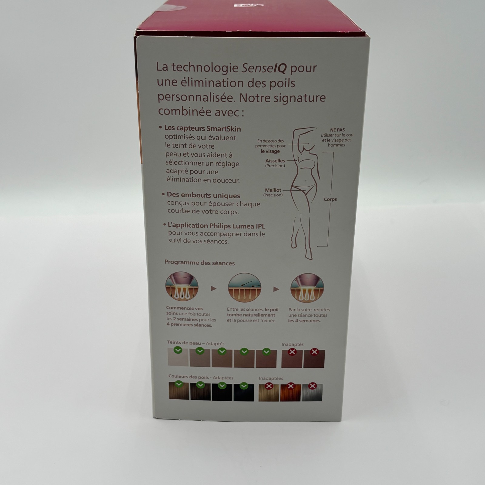 Philips Lumea 9000 Series IPL Hair Removal Device - Luxury Beauty Box BRI984 NEW