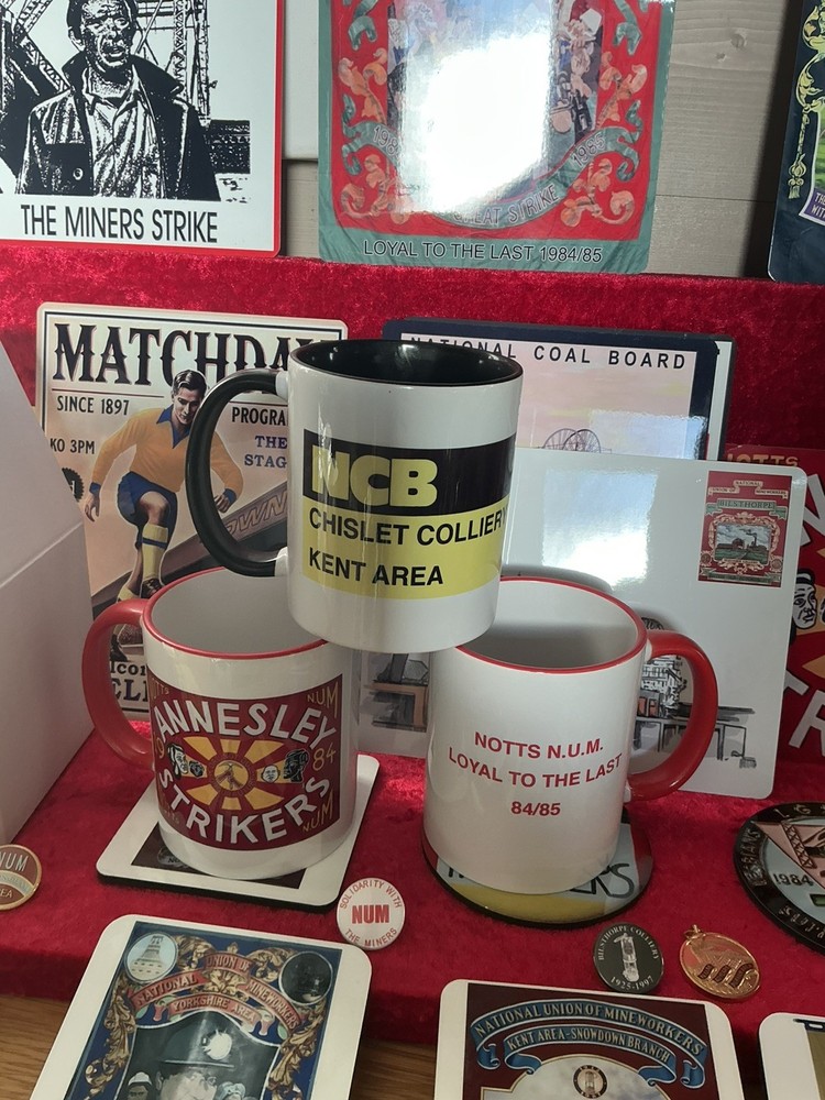 Chislet Colliery Banner NCB China Mug