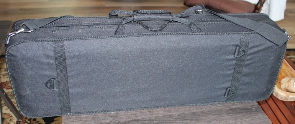 ADM full size 4/4 Violin Case Rectangular Music sheet compartment, silk bag