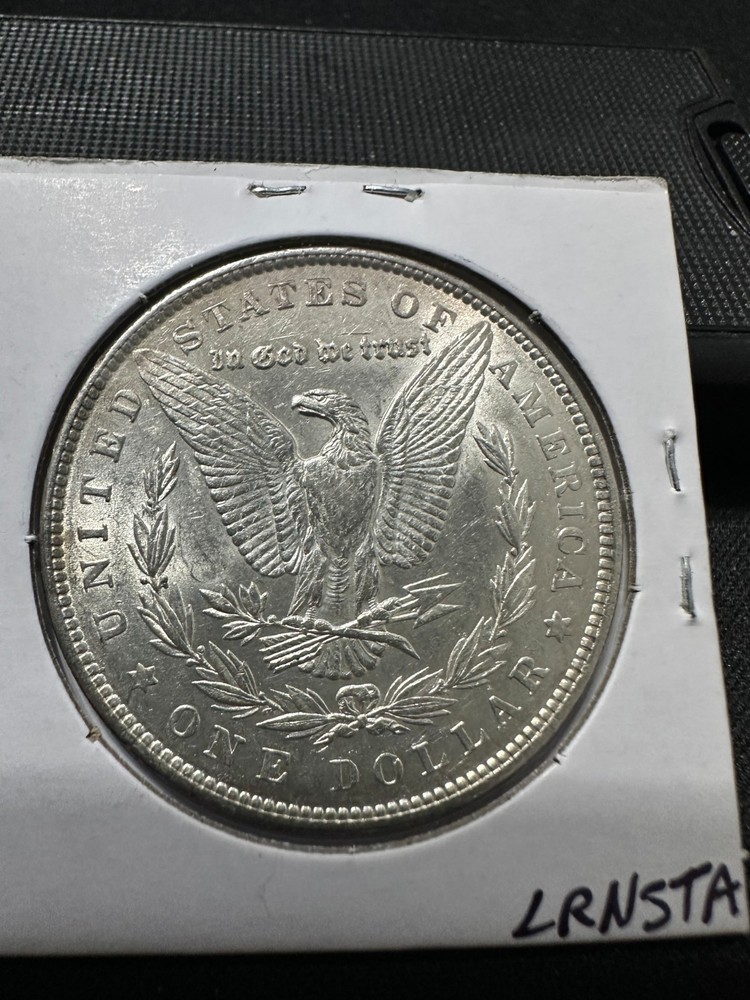 1878 rev 79 morgan silver dollar AU~Unc