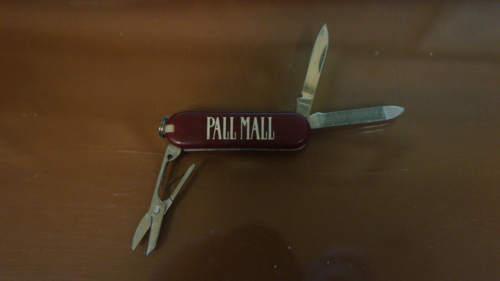 Pall Mall Cigarettes Advertising Multi Function Pocket Knife