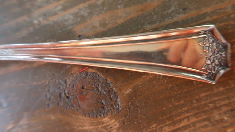 Antique Silverplate Cold Meat Fork by CSP C S P