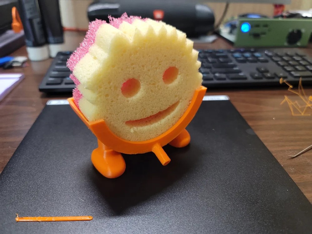 Scrub Daddy Pee Accessories 3d Printed | No Sponge Included