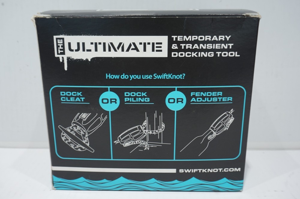 2 - SwiftKnot REPLACEMENT CLEAT HITCH / TEMPORARY & TRANSIENT DOCKING SIZE : L