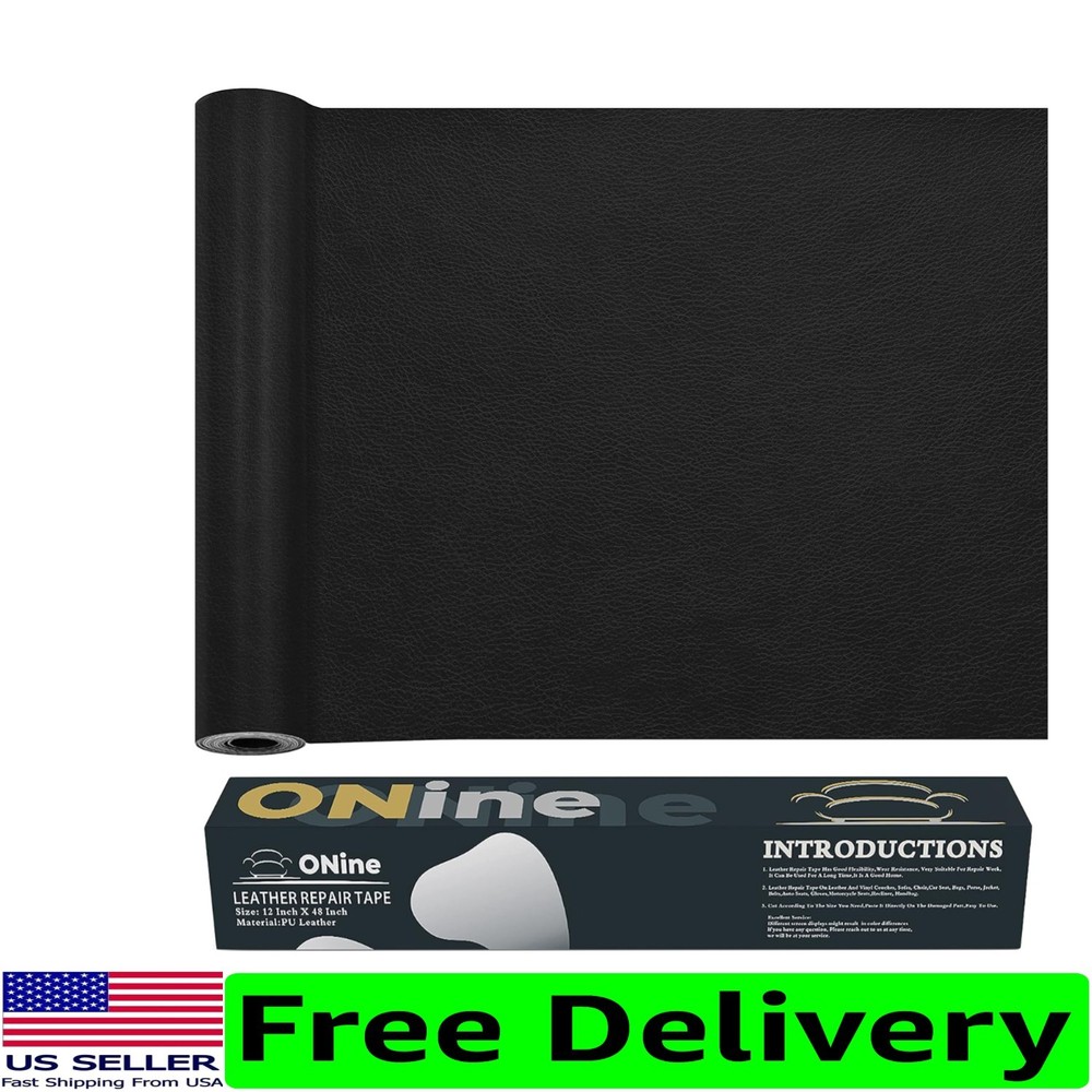 12x48 Inch Leather Repair Patch – Waterproof Self-Adhesive Solution