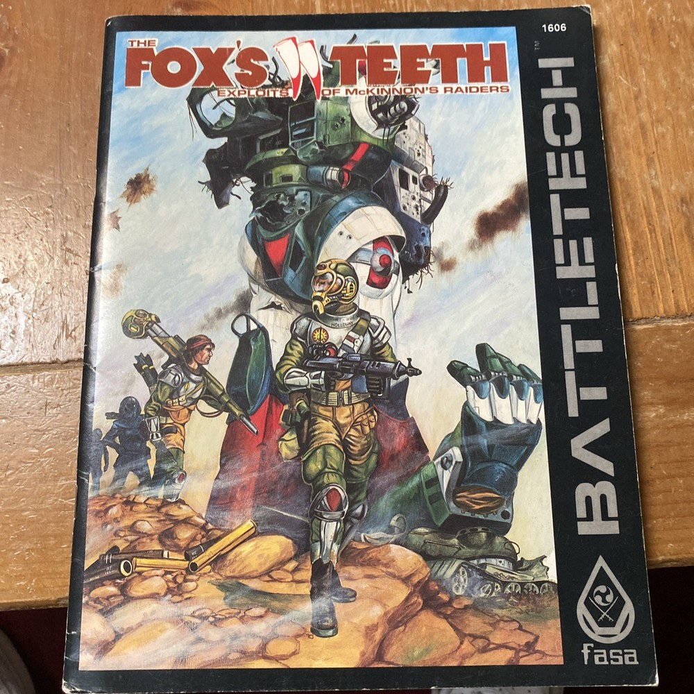 Battletech 1606: The Fox's Teeth: Exploits of McKinnon's Raiders Module Book