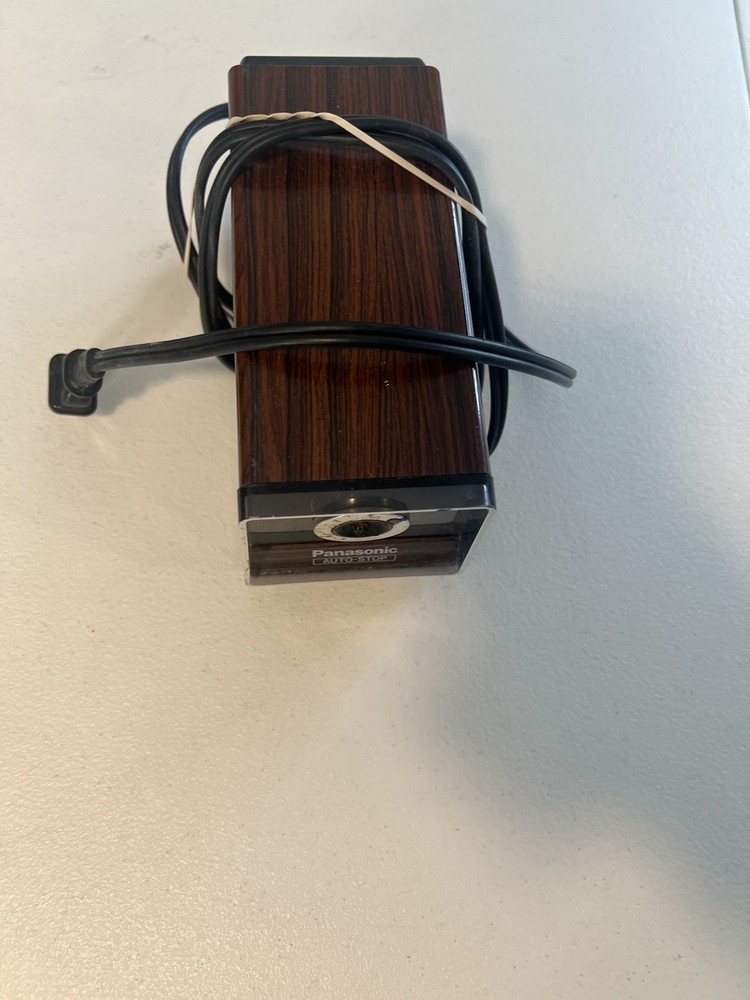 Vintage Panasonic auto stop electric pencil sharpener