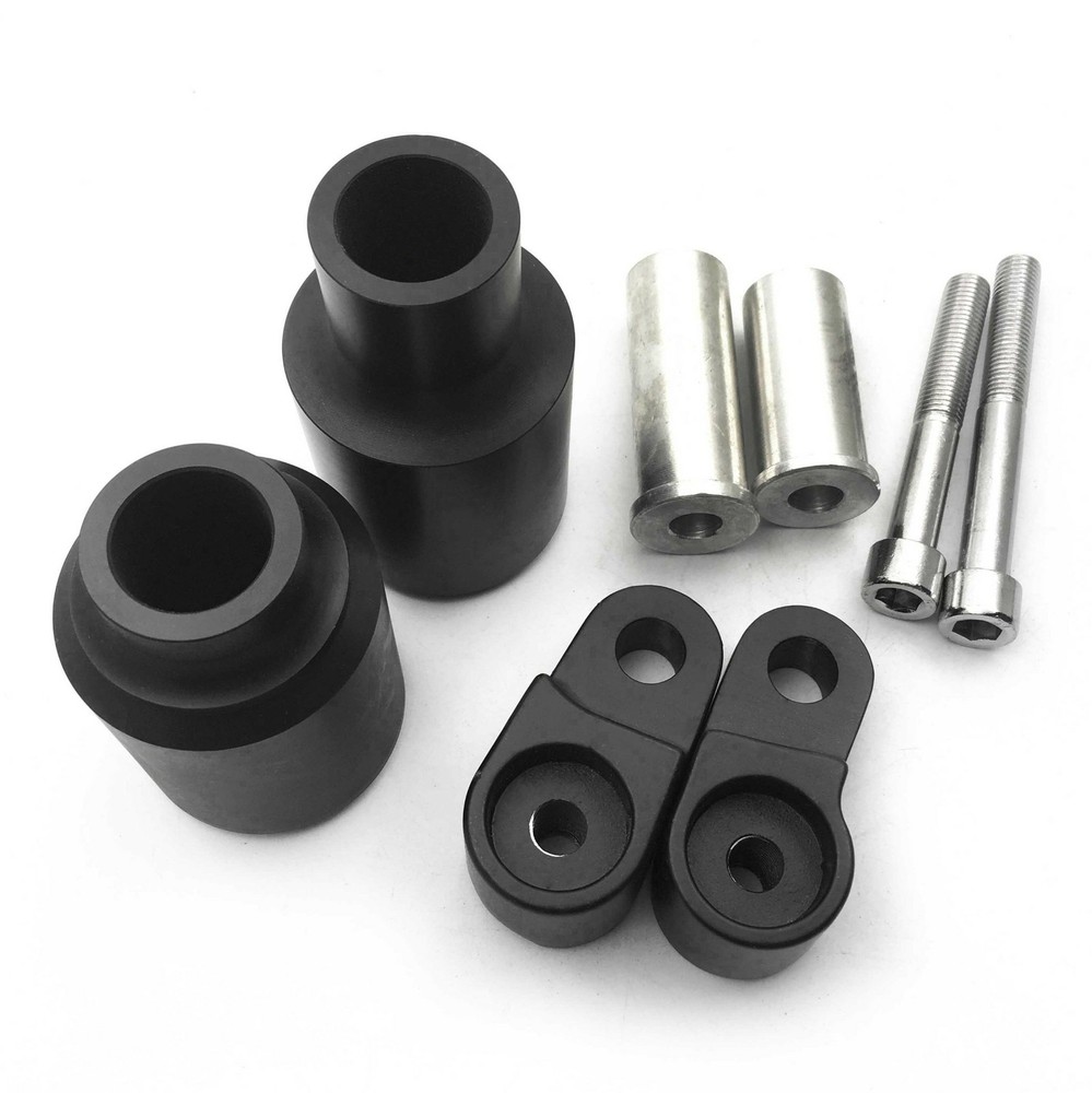 Left & Right Frame Sliders for Honda CBR600RR 2007 2008 Black Crash Protector