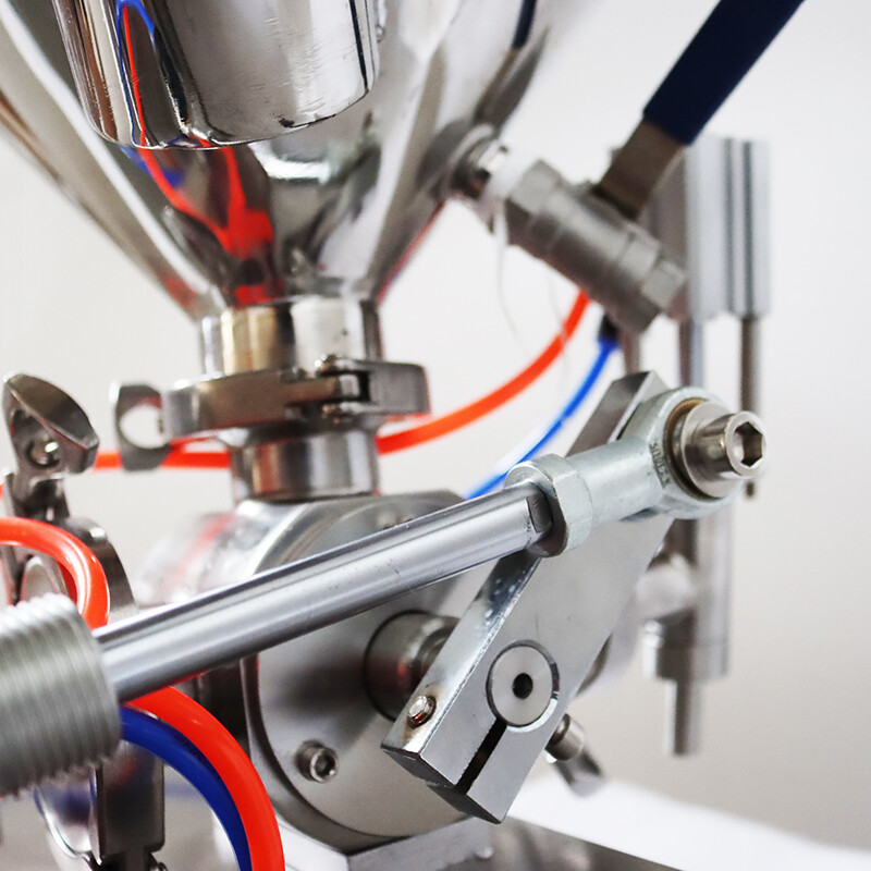 10-100ml Paste & Liquid Filling Machine with Heater & Mixer 110V Control Packer