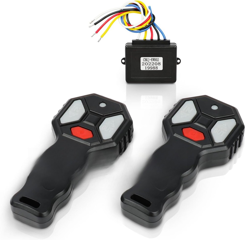 Wireless Winch 2 Remote Control Kit Handle Switch Car ATV SUV 12V