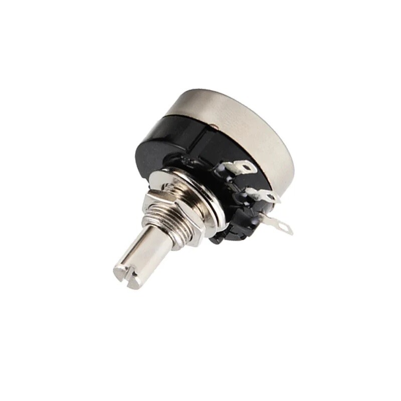 1K - 1M Rotary Potentiometer Variable Dial Resistor Precision Single Turn + Knob