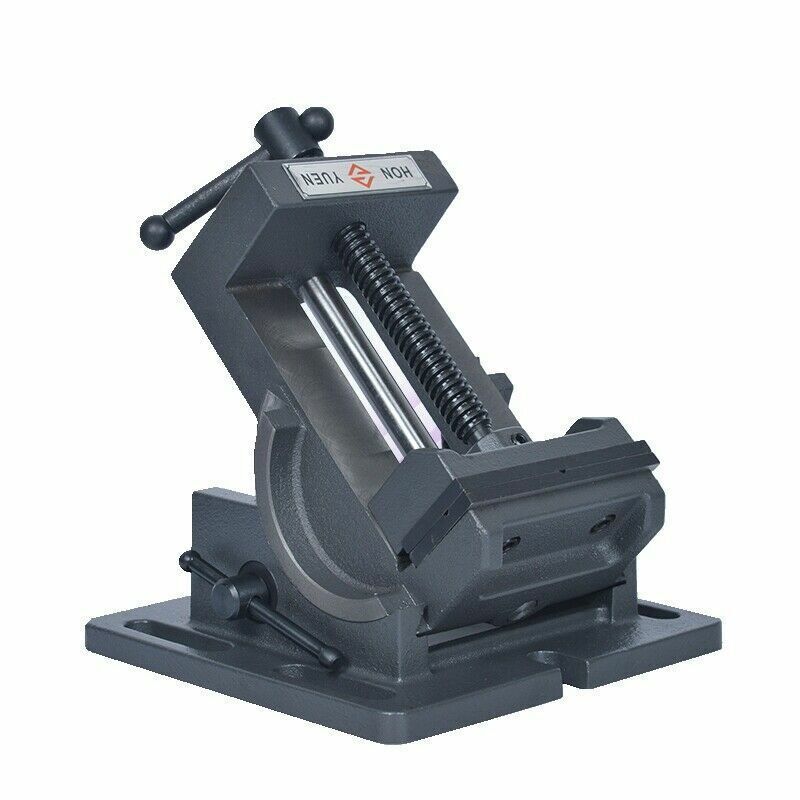 3"/ 4" Angle Tilting Machine Vice Drilling Milling Machine Grinding Bench 0-90°