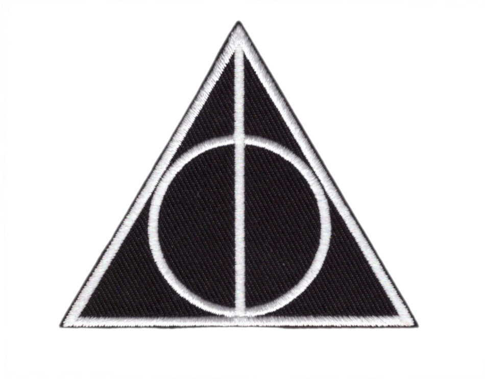 The Deathly Hallow Symbol Wizard Patch Iron on