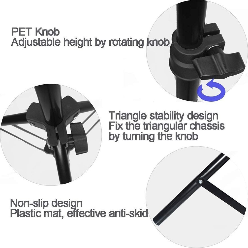 Projector Floor Stand, Portable Tripod Mount - Folding Stand for Projector, C...