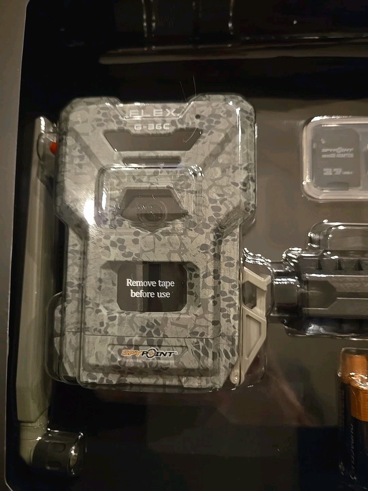 🌟NEW🌟 SpyPoint Flex Cellular Trail Camera Elite Bundle Model G-36C