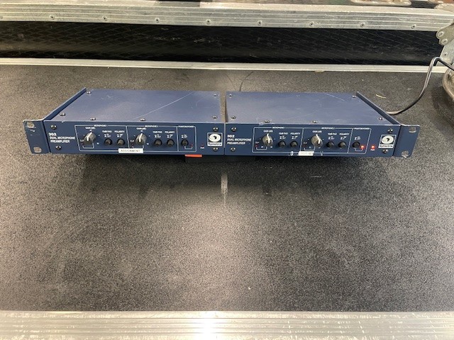 Symetrix 302 Dual Channel Microphone Preamplifier (pair)