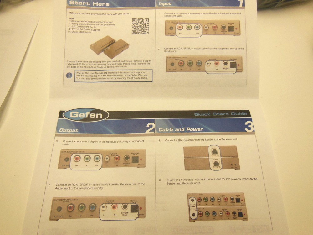Gefen EXT-Compaud-141-CO Component with audio extender