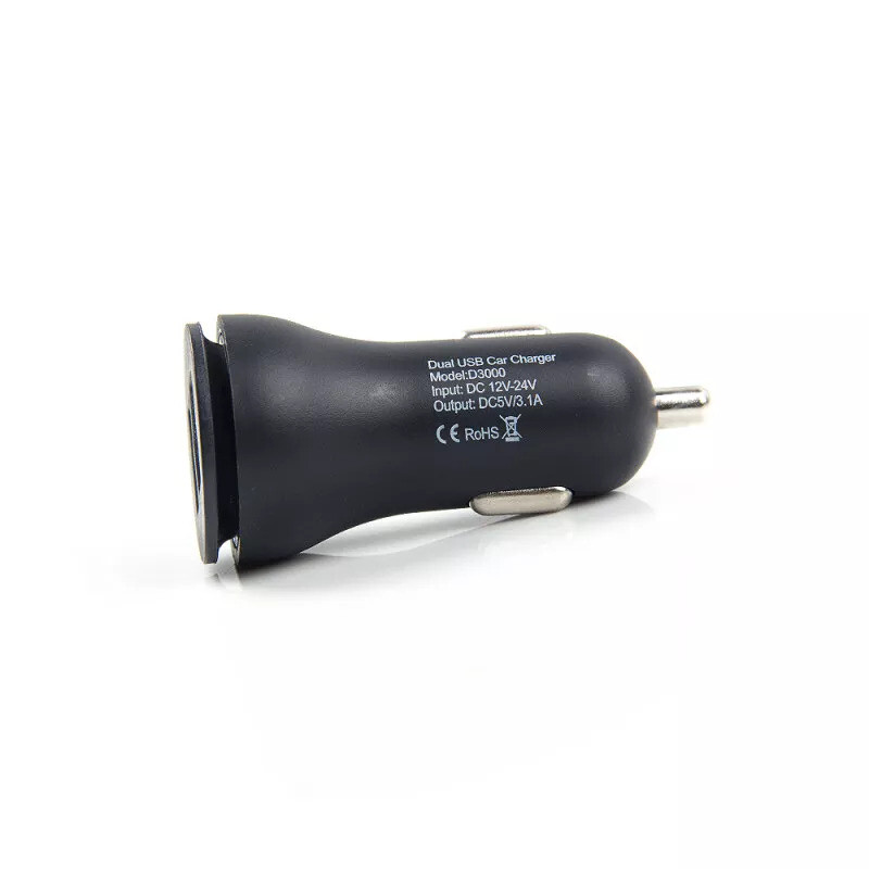 Viofo D3000 Dual USB Car Adapter with miniUSB Power Cable