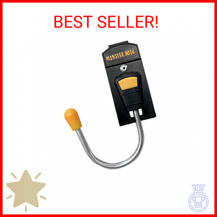 McGuire-Nicholas 93333 Single Monster Hook, Yellow, Black
