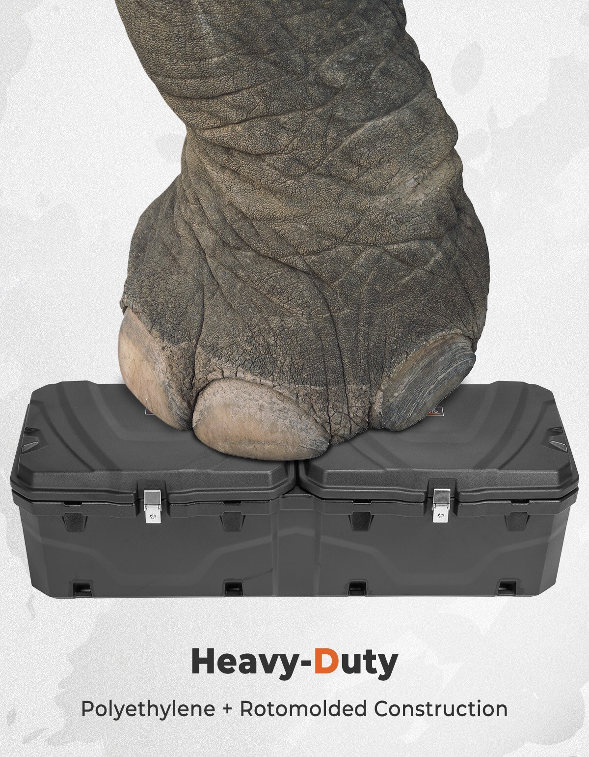 110L UTV Cargo Storage Bed Box for Can Am Defender HD5 HD8 HD10 Max 2016-2023