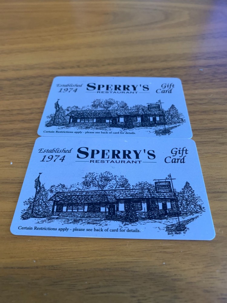 $100 Sperry's Gift Card