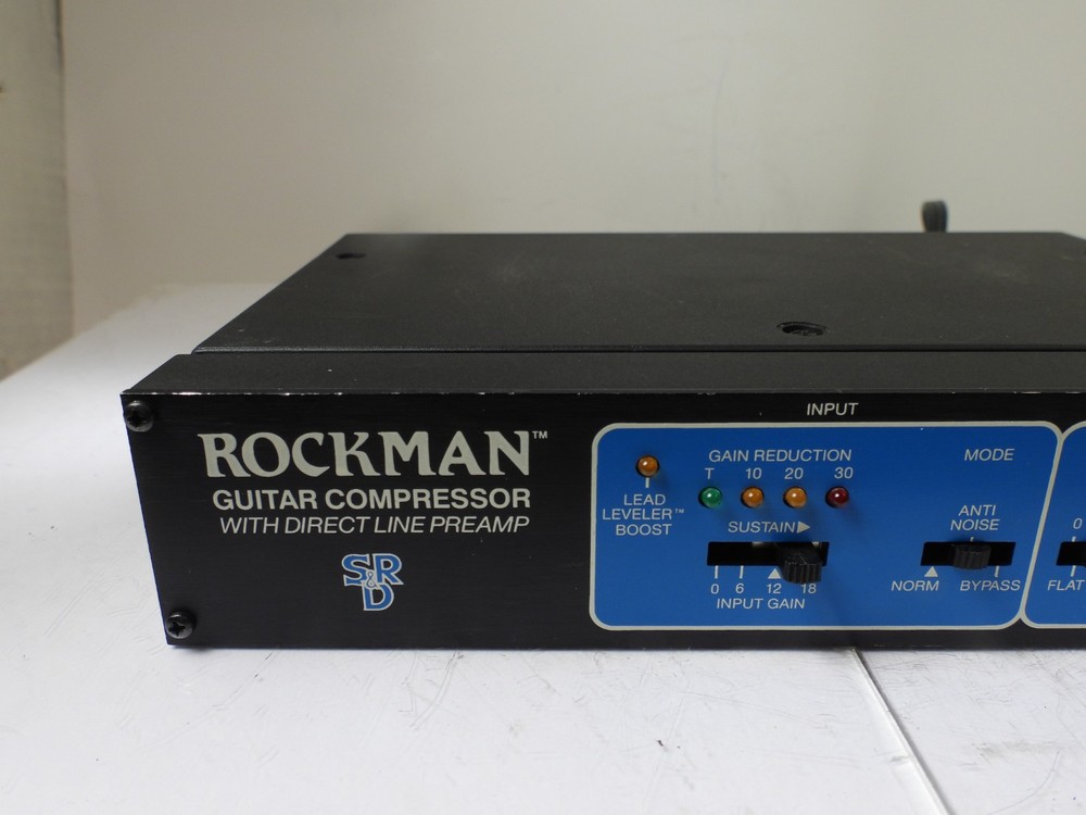 Vintage Rockman Guitar Compressor Effects Processor Tom Scholz SR&D