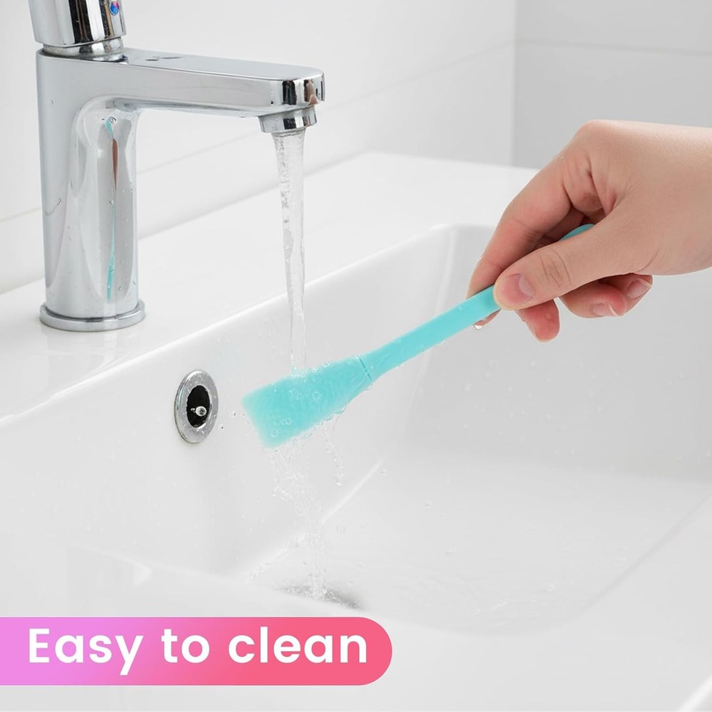 5PCS Random Silicone Face Mask Applicator, Face Spatula Makeup Brush